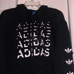 Adidas Black hoodie.